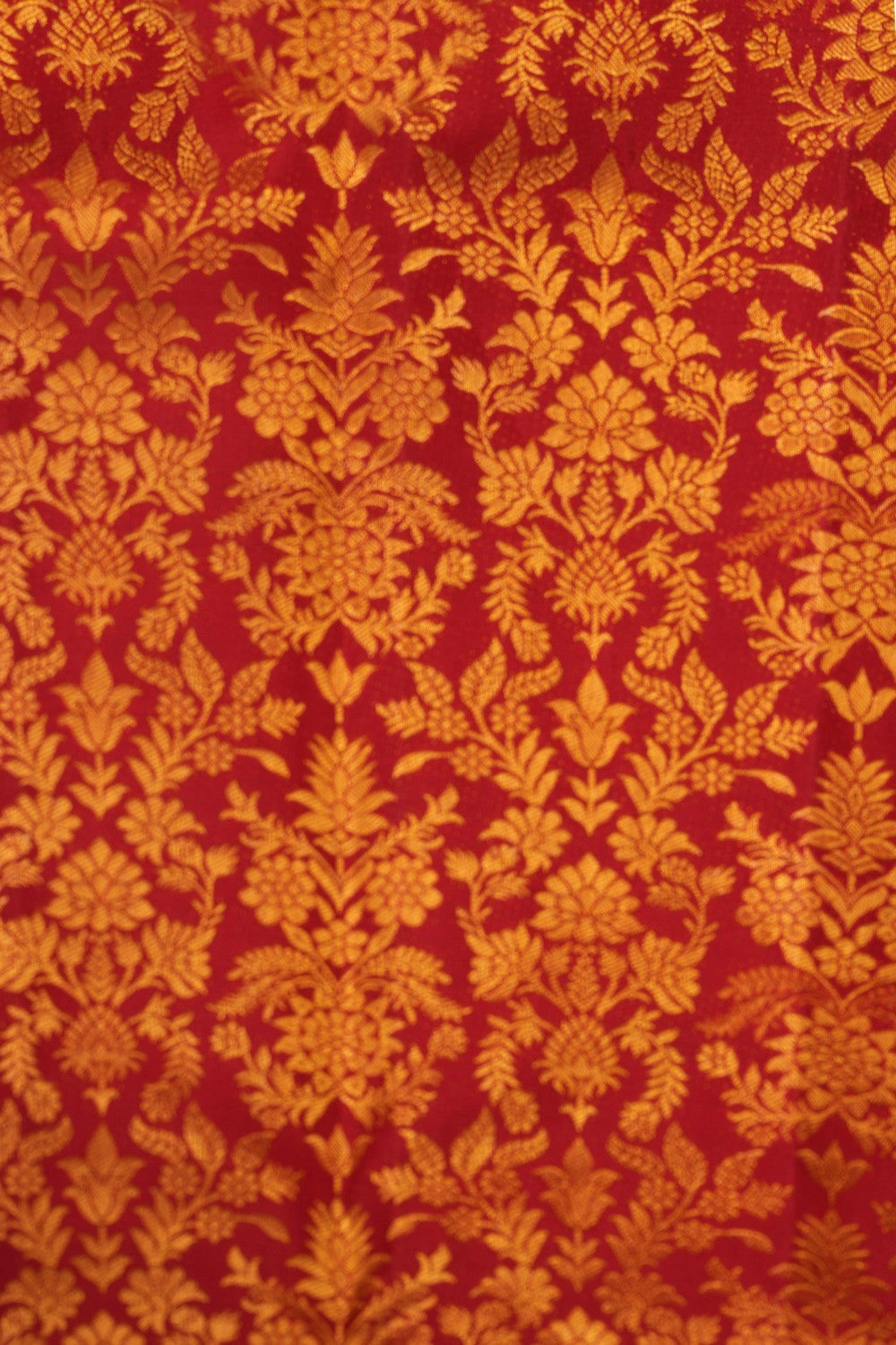 Image of Red Brocade Kanchipattu Saree